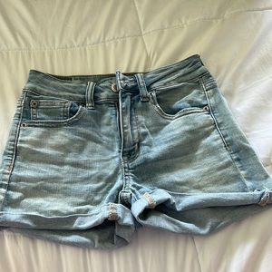 size 2 american eagle jean shorts
